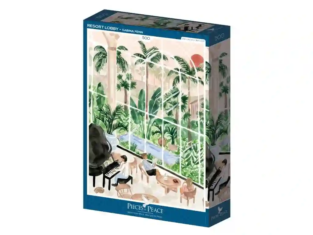 Puzzle 500 Piezas Resort Lobby
