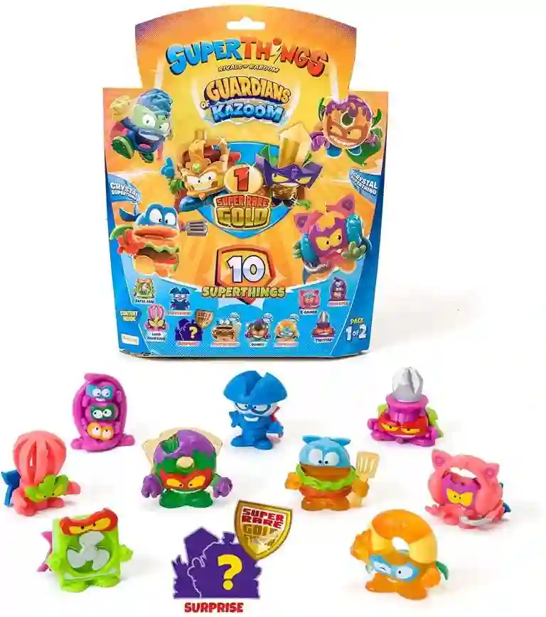 Superthings Pack 10 Azul, Guardianes de Kazoom