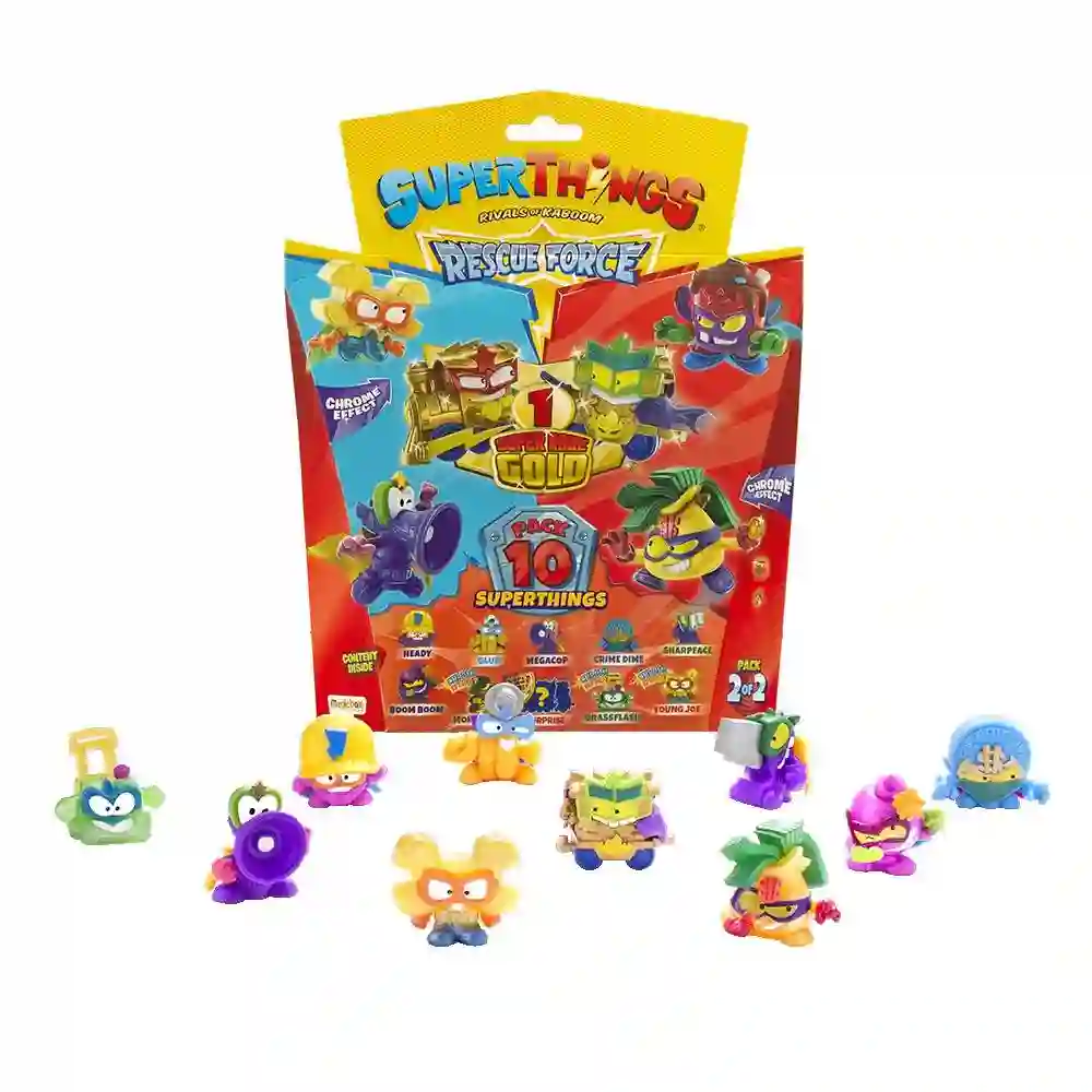 Superthings Pack 10 Rescue Force 2/2