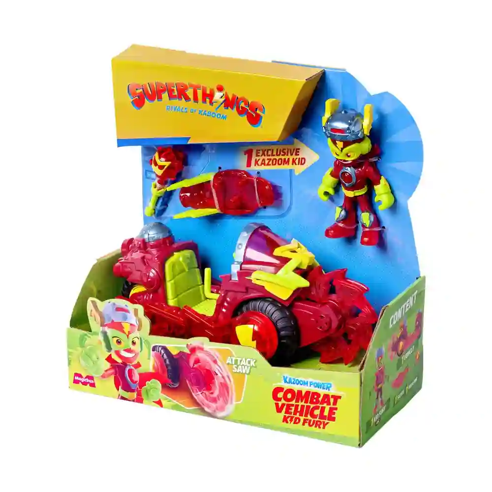 Superthings Combat Vehicle Kid Fury