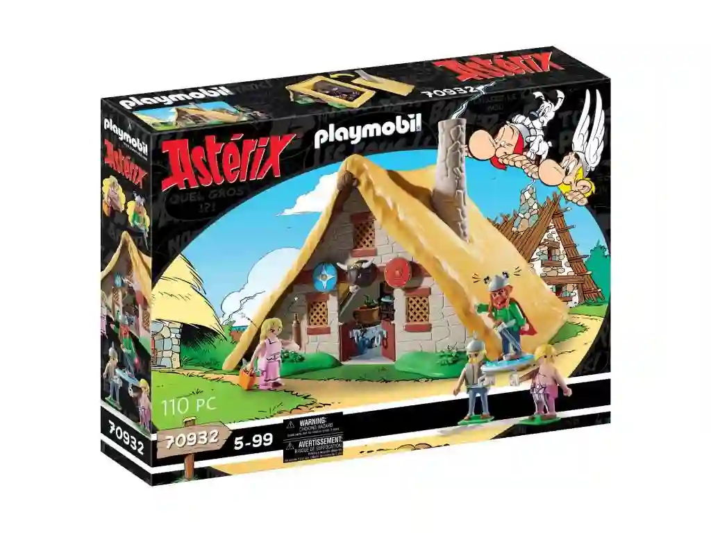 PlayMobil® 70932 Axtérix: Cabaña de Abraracúrcix