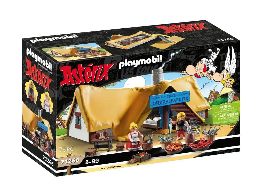 PlayMobil® 71266 Axtérix: La Cabaña de Ordenalfabetix