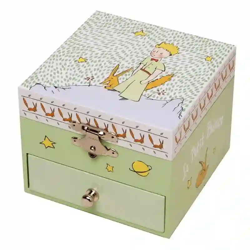 Trousselier Caja Musical Cubo El Principito Jardín