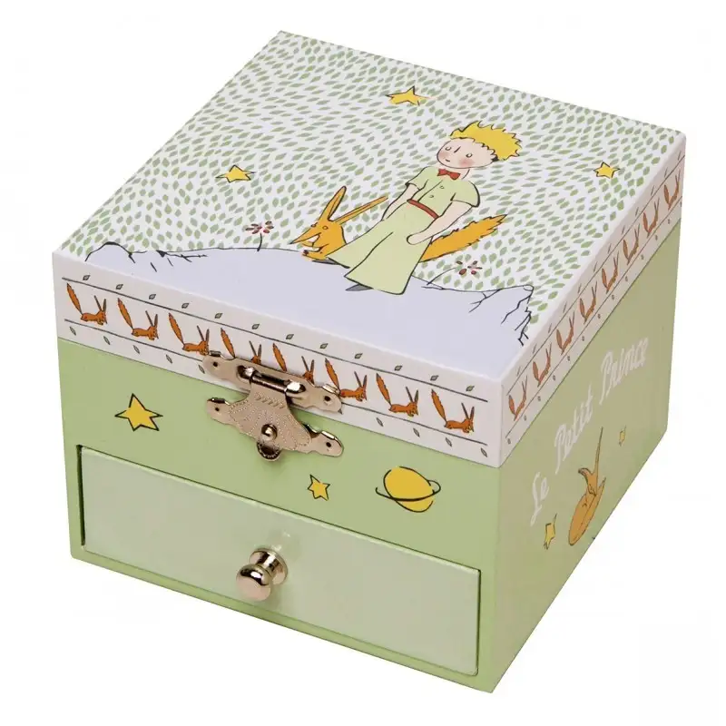 Trousselier Caja Musical Cubo El Principito Jardín