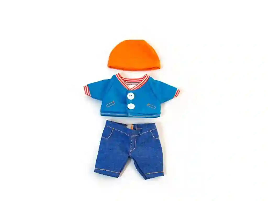 Ropa Conjunto Entretiempo Jean para Muñeco 21 cm