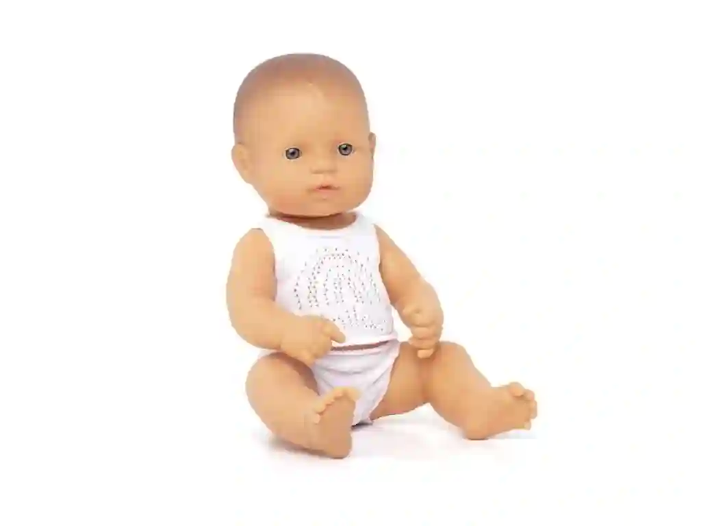Muñeco Caucásico 32 cm en Ropa Interior