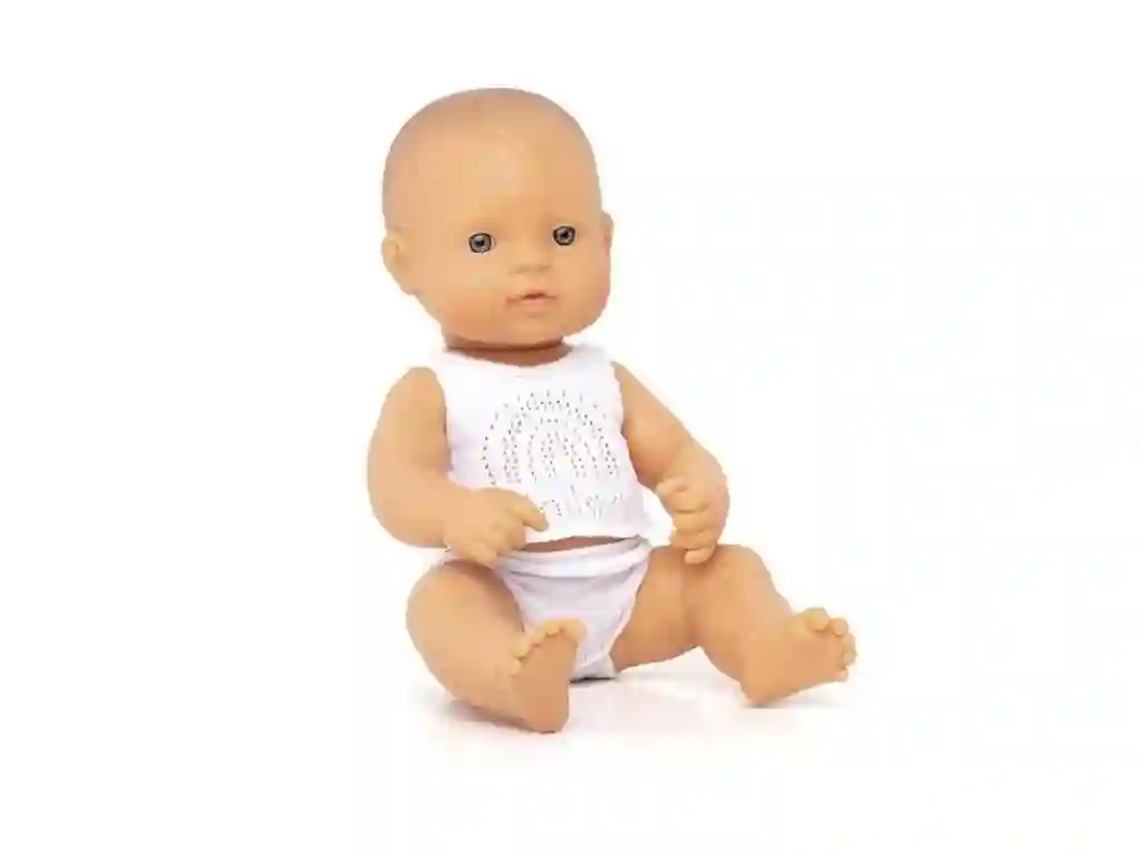 Muñeca Caucásica 32 cm en Ropa Interior