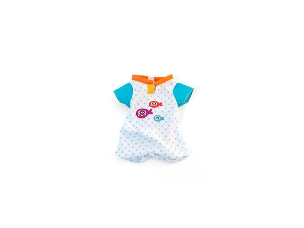 Ropa Pijama Verano Puntos Azul para Muñeco 32 cm