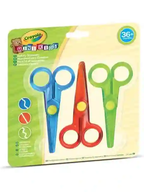 Crayola® 3 Tijeras Seguras Mini Kids
