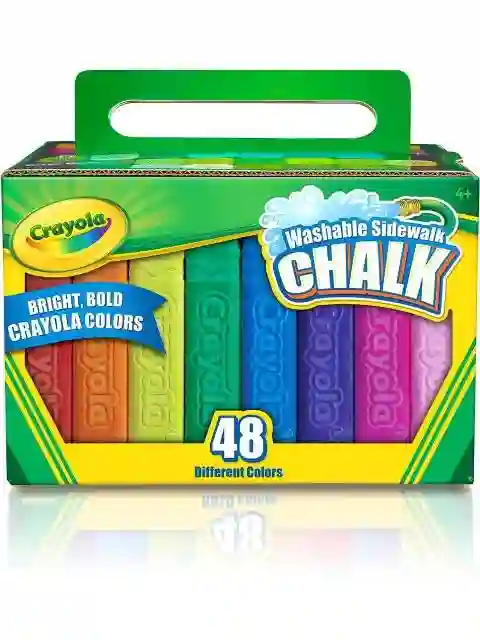 Crayola® 48 Tizas de suelo para el aire libre