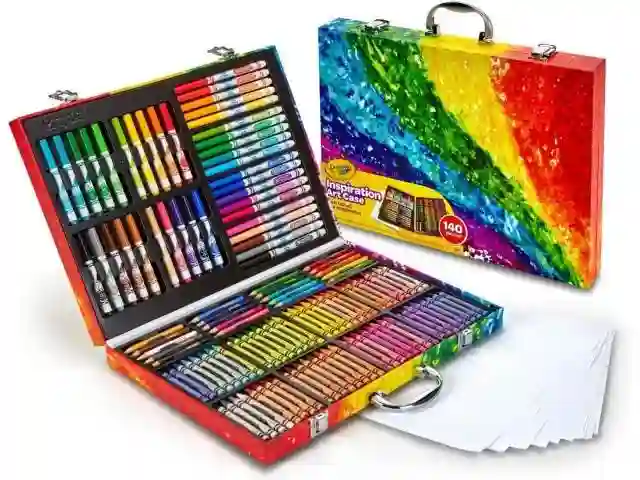 Crayola® Maletín del Artista Arcoíris 140 piezas