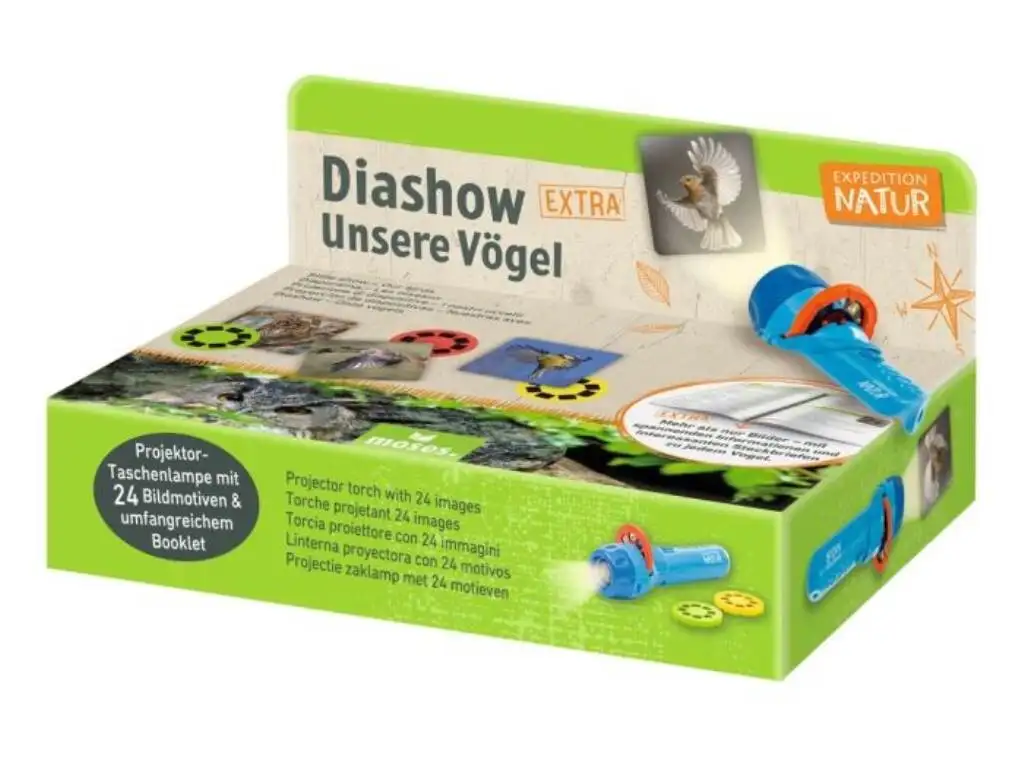 Moses: Proyección de Diapositivas de Aves