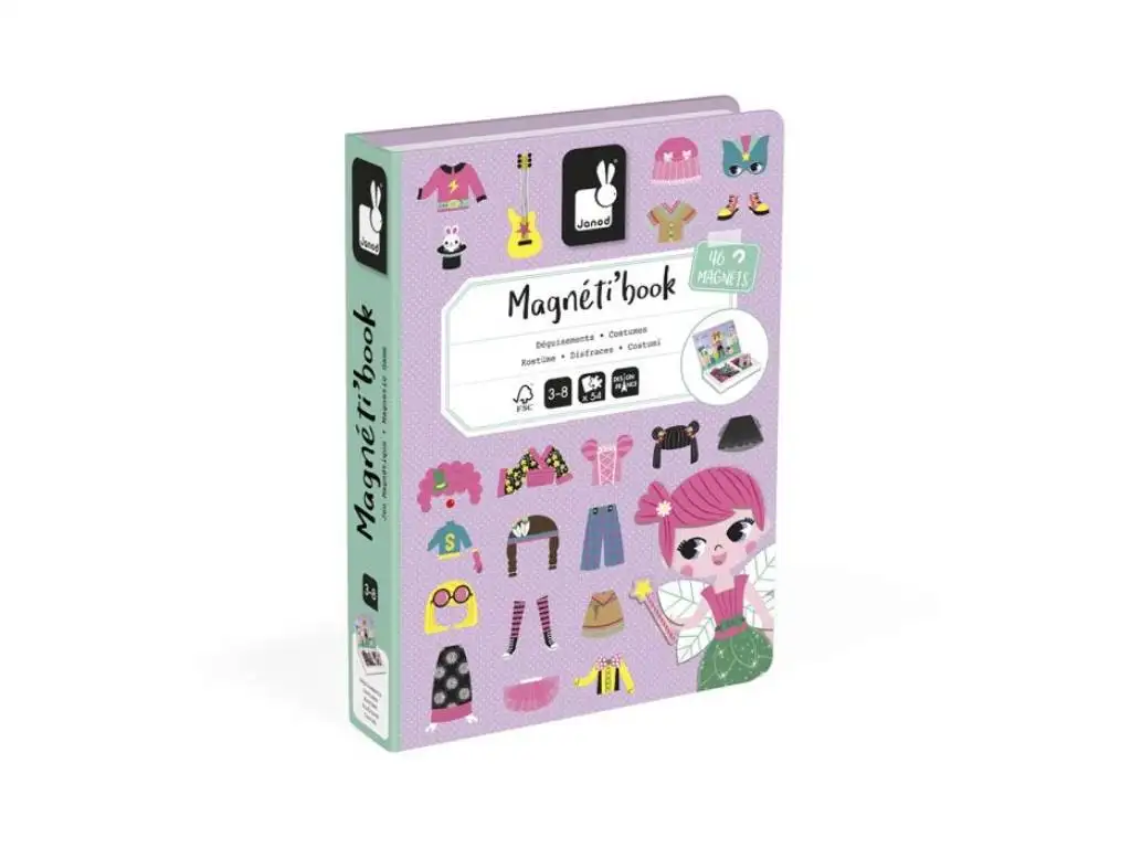 Janod: Magneti'Book Disfraces Chicas