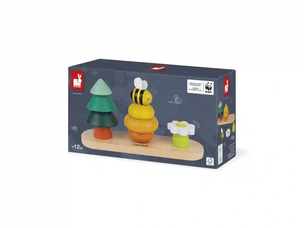 Janod: Juego de apilar Bosque Colaboracia Con WWF®
