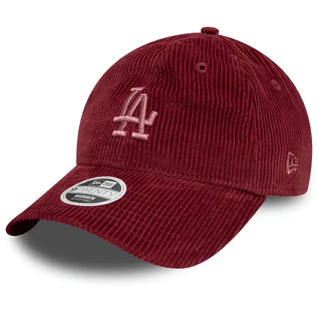 9TWENTY WOMEN CORD LOS ANGELES DODGERS DARK RED - NEW ERA