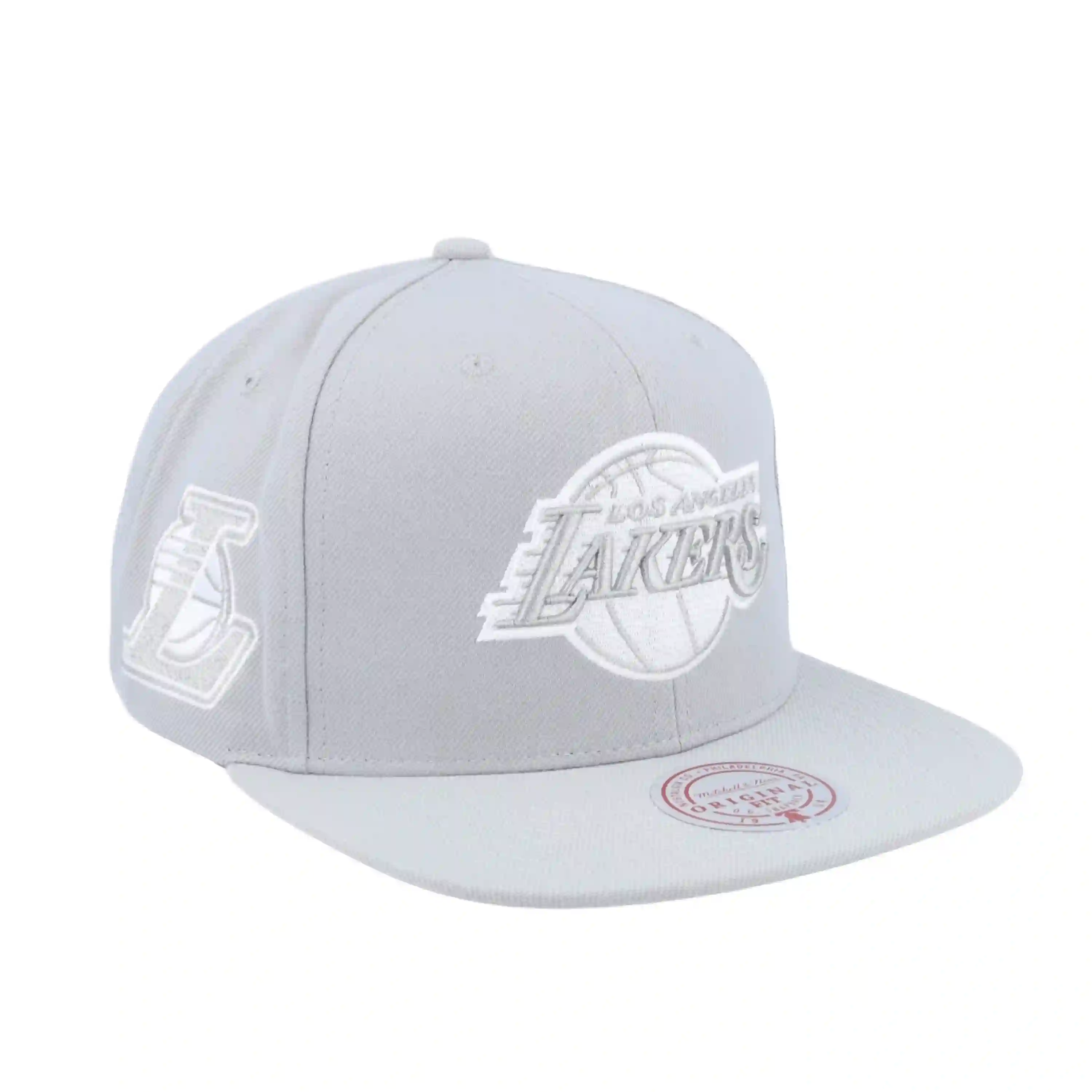 NBA EVERGREEN SNAPBACK LOS ANGELES LAKERS Grey/White - MITCHELL & NESS