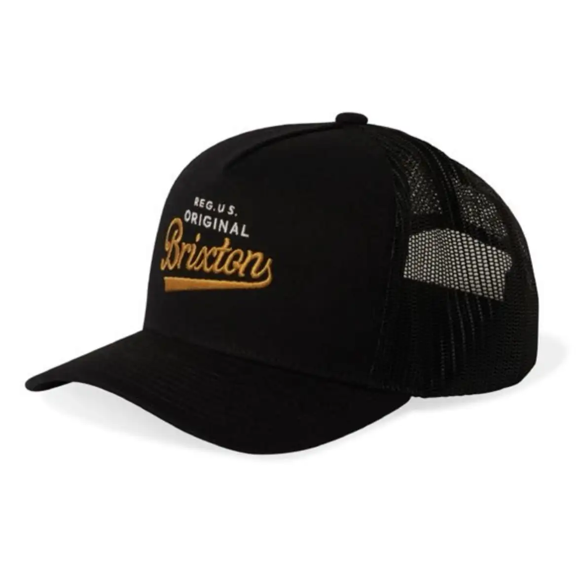POSTAL C NETPLUS MP TRUCKER HAT Black - BRIXTON