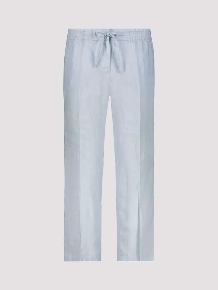 Monari Blue Lino Pants - Image 6