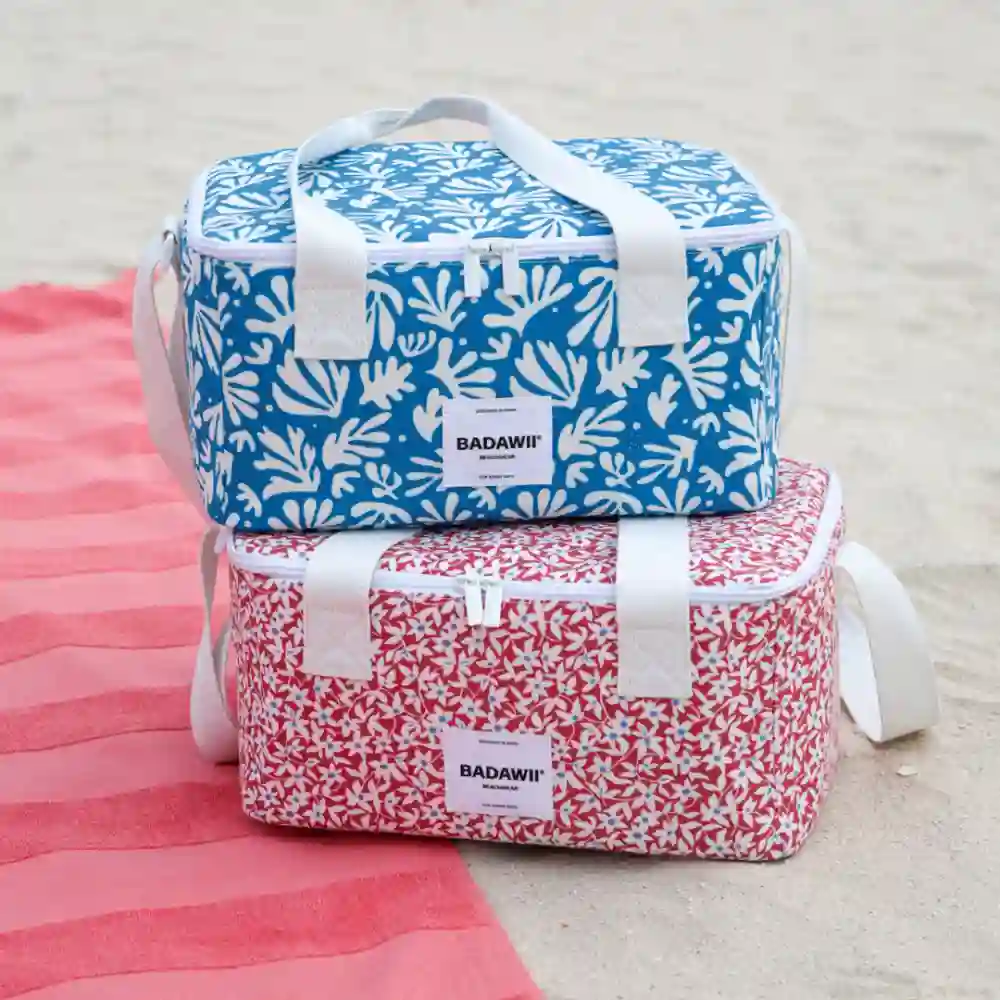 Flor de bolsa más fría ditsy