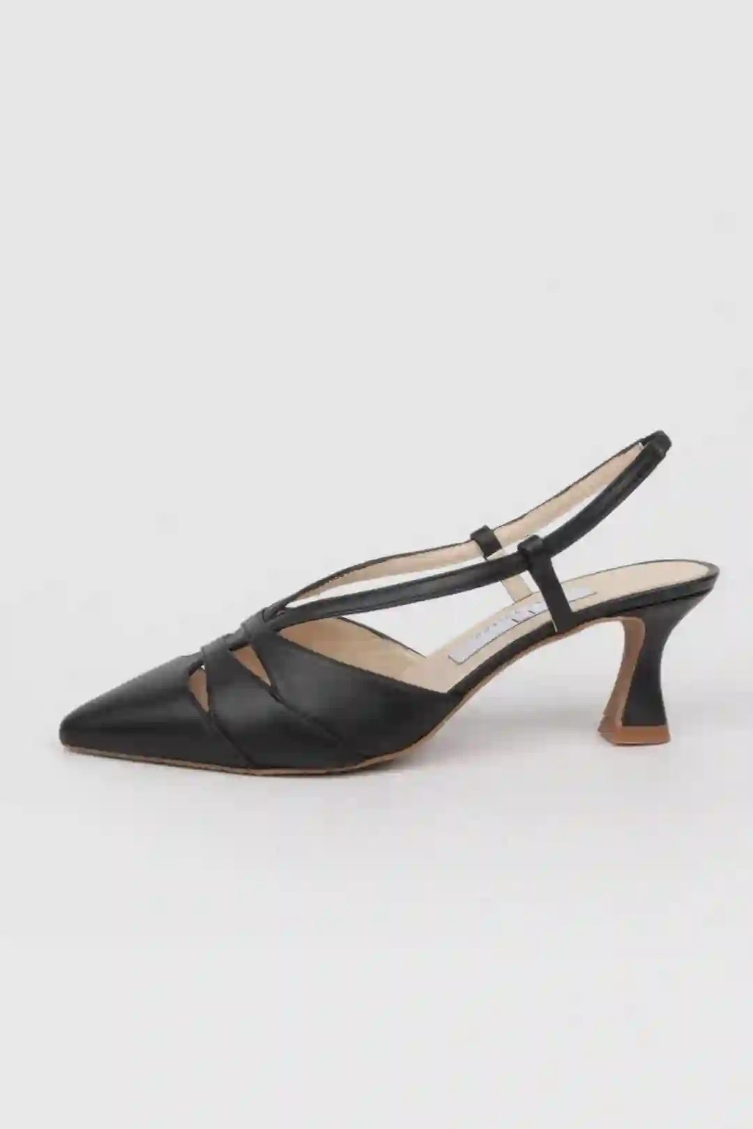 Zapatos Destalonados Negros