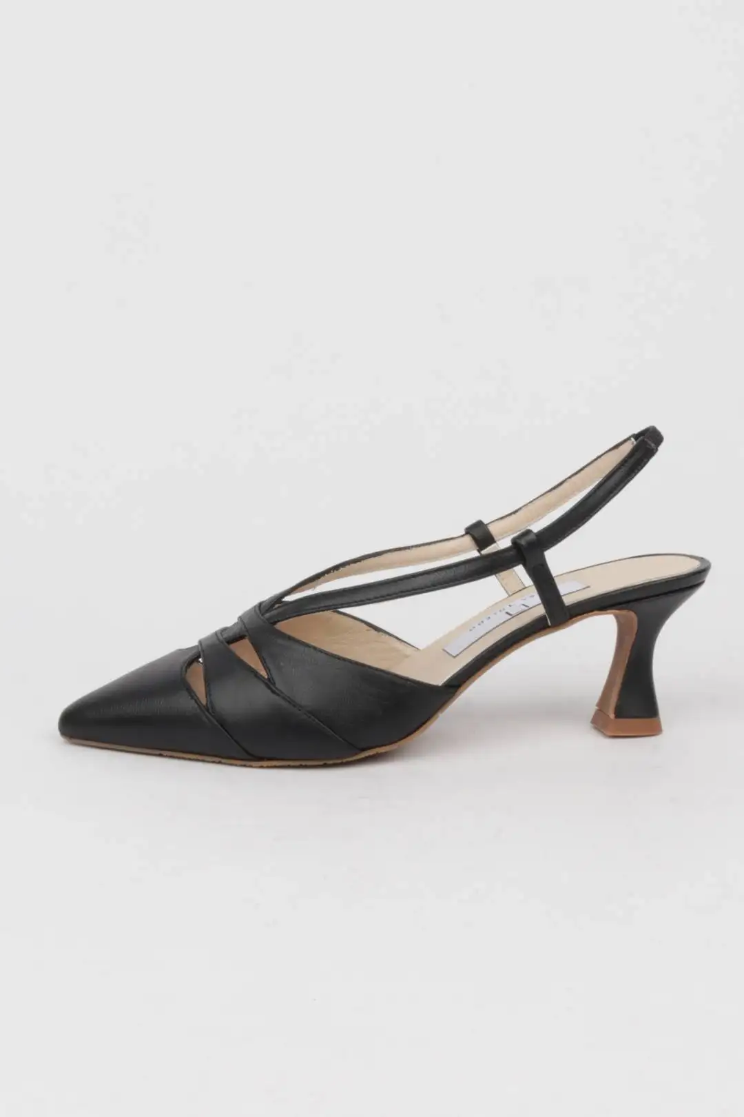 Zapatos Destalonados Negros