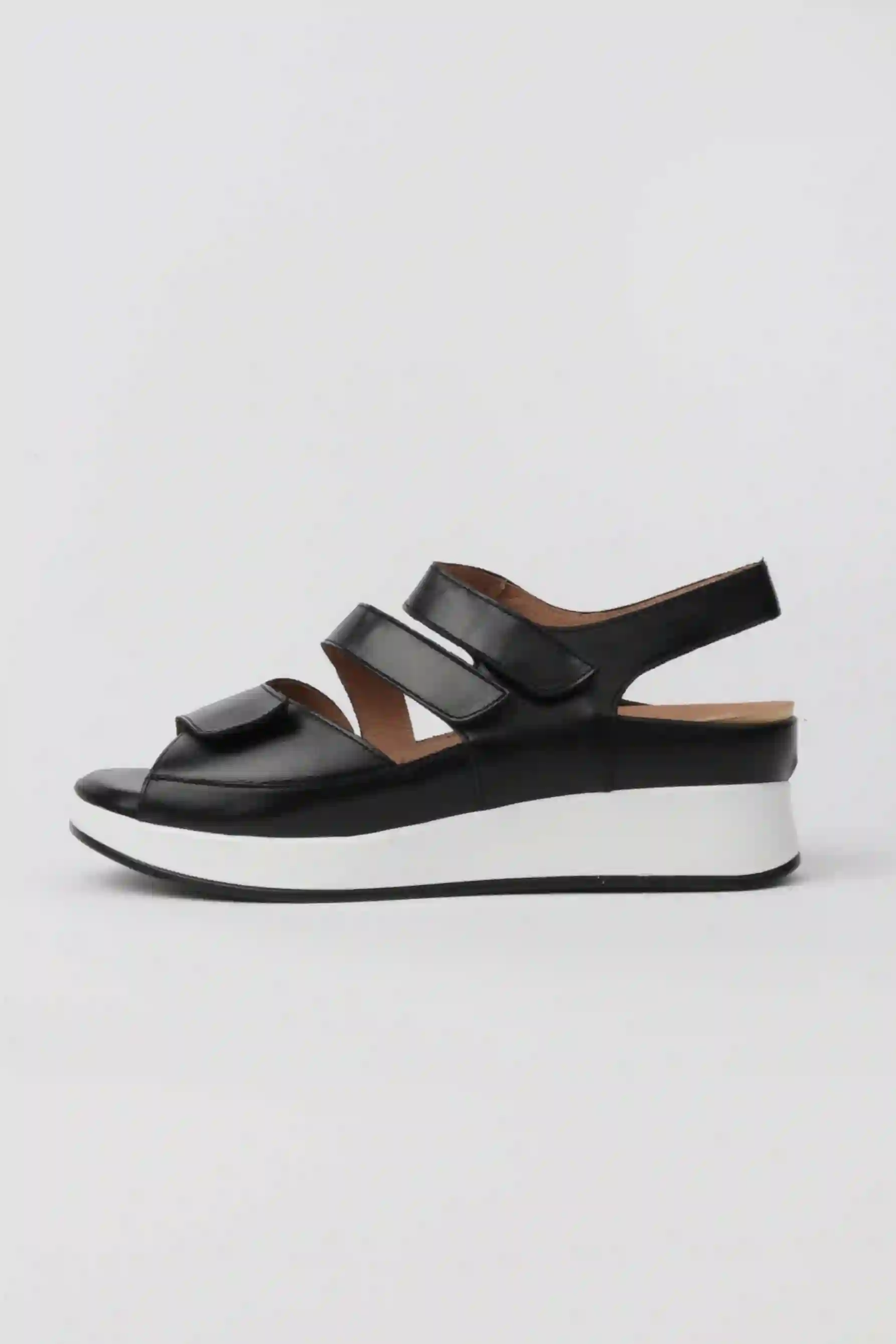 Sandalias negras plantillas extraíbles súper cómodas