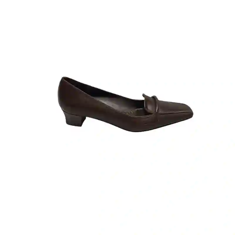 Zapato Sport Con Adorno Piel Empeine Marron