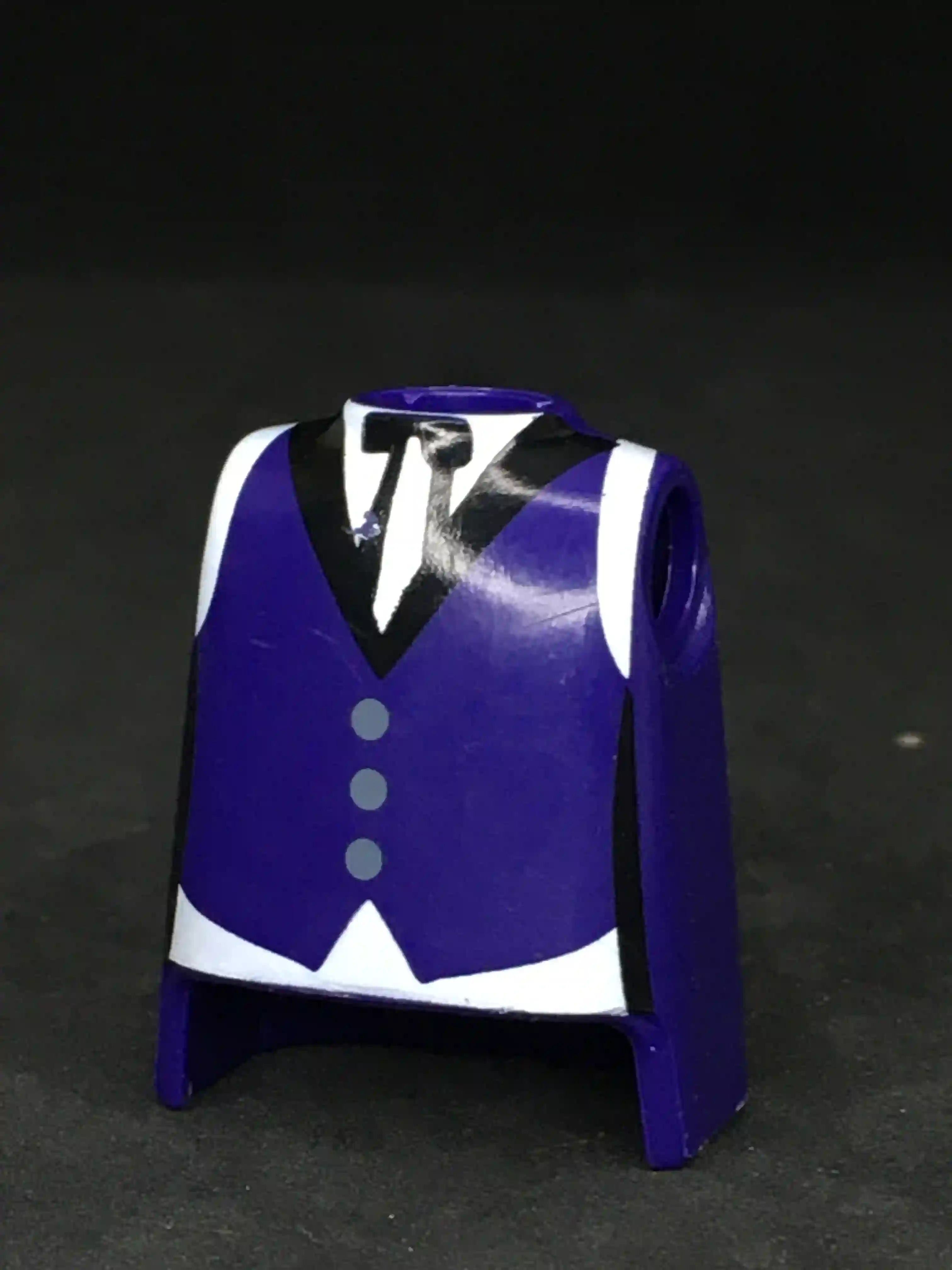 Torso_0285 torso chaleco morado