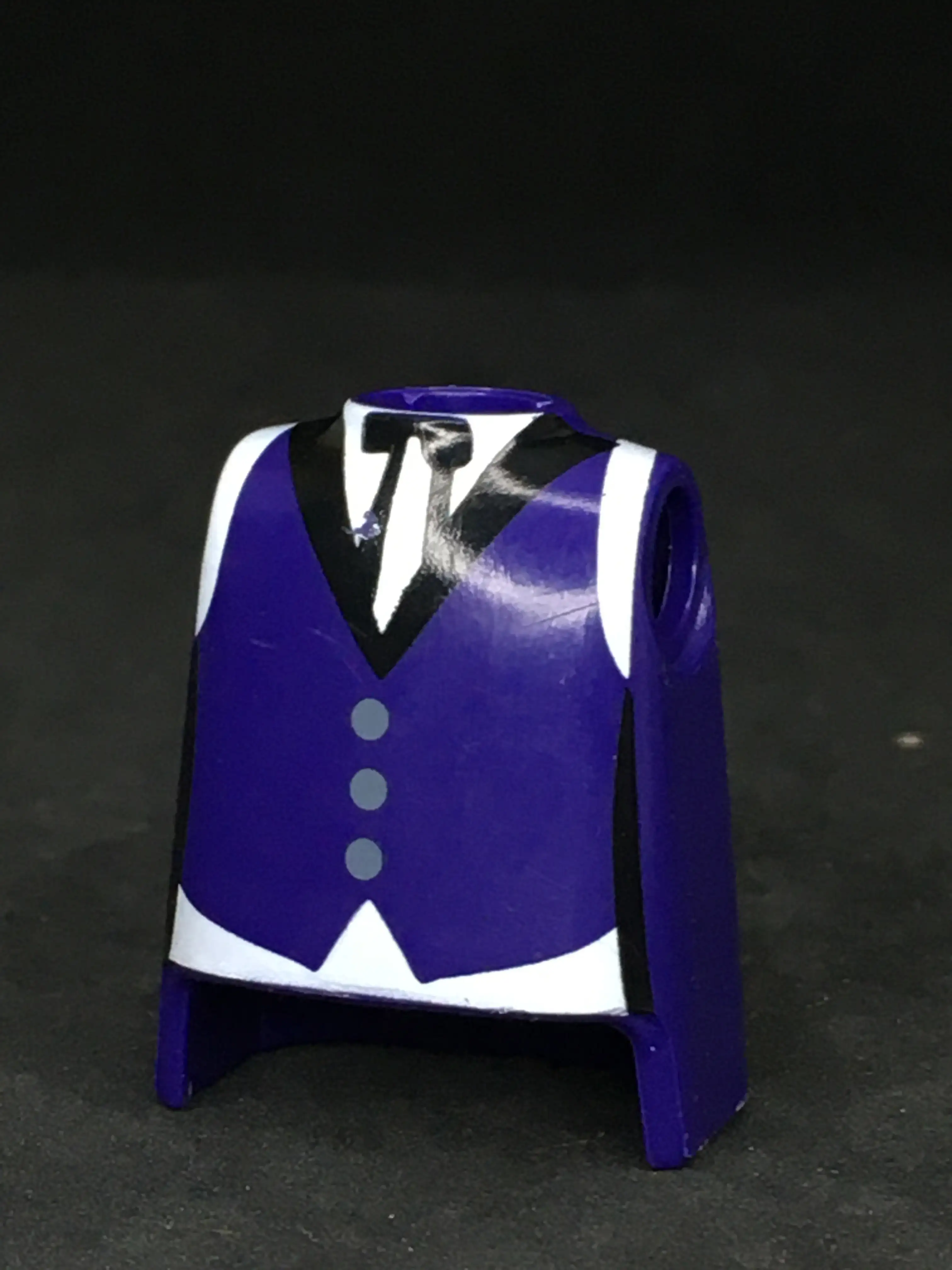 Torso_0285 torso chaleco morado