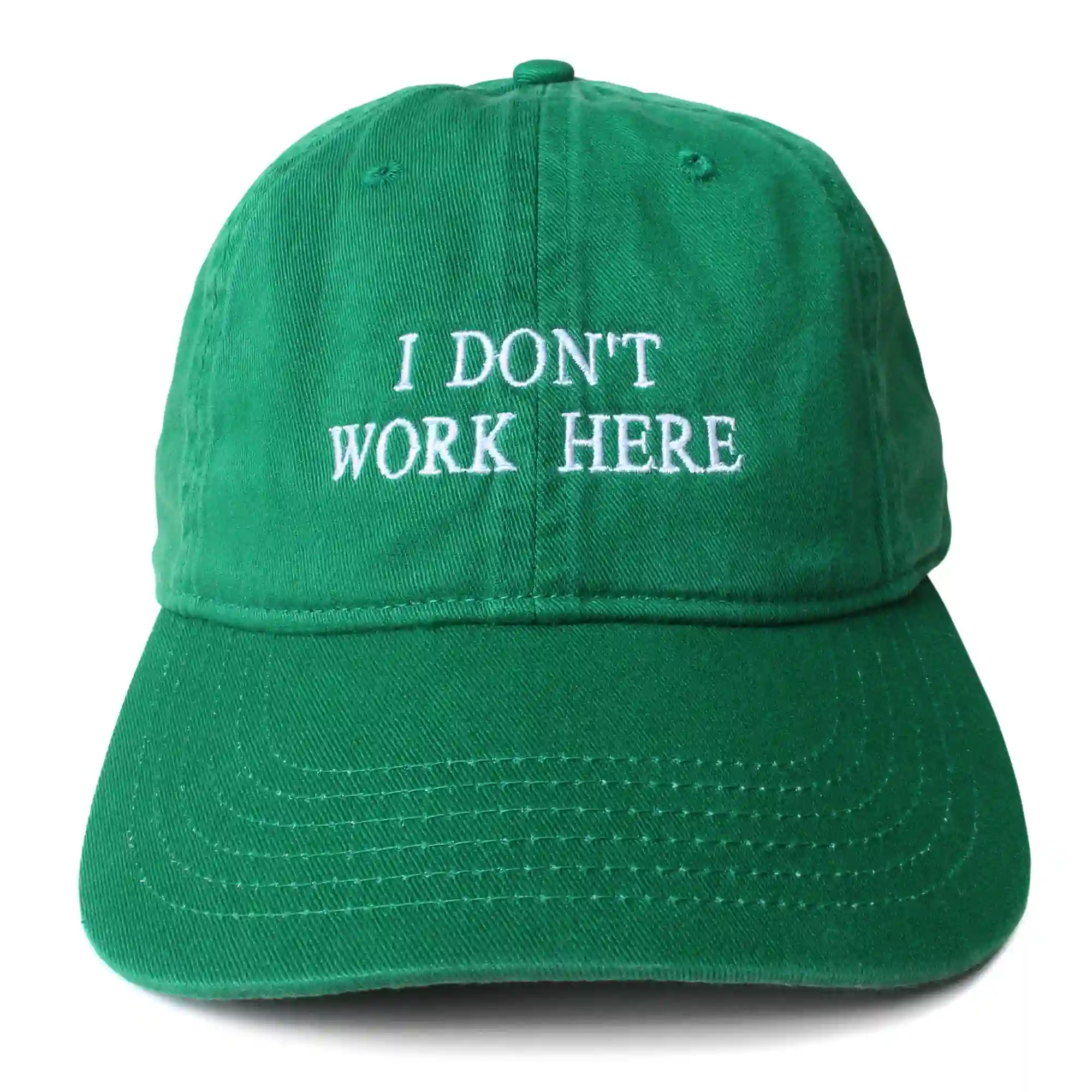 Idea no trabajo aquí gorra