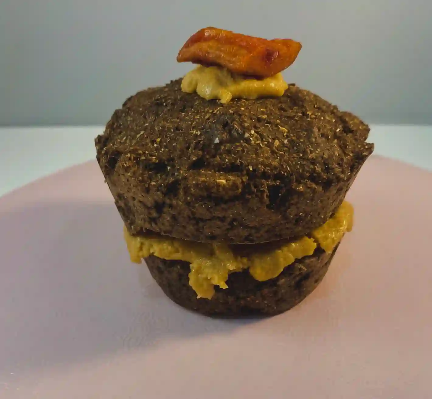 Perrito trata mini tarta smash