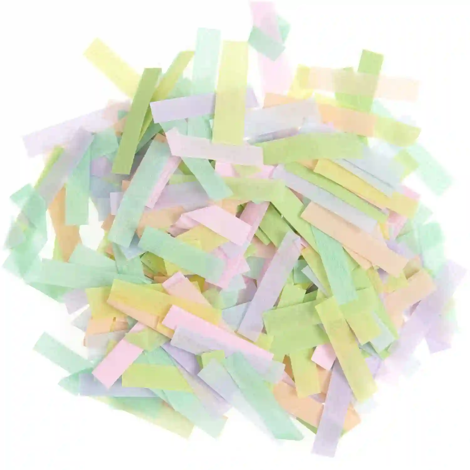 Confeti crepe rainbow pastel