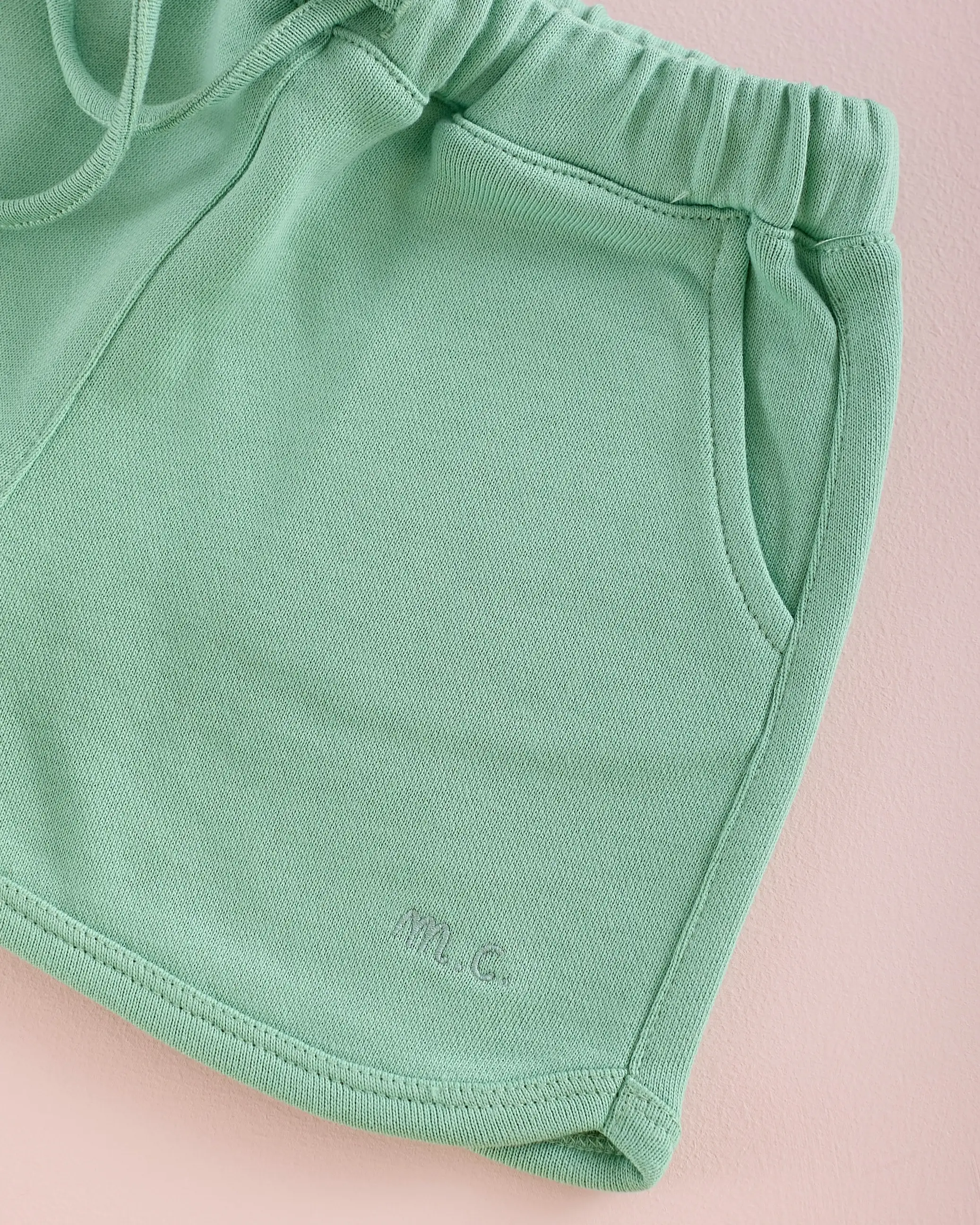Corto jogging verde - Imagen 2