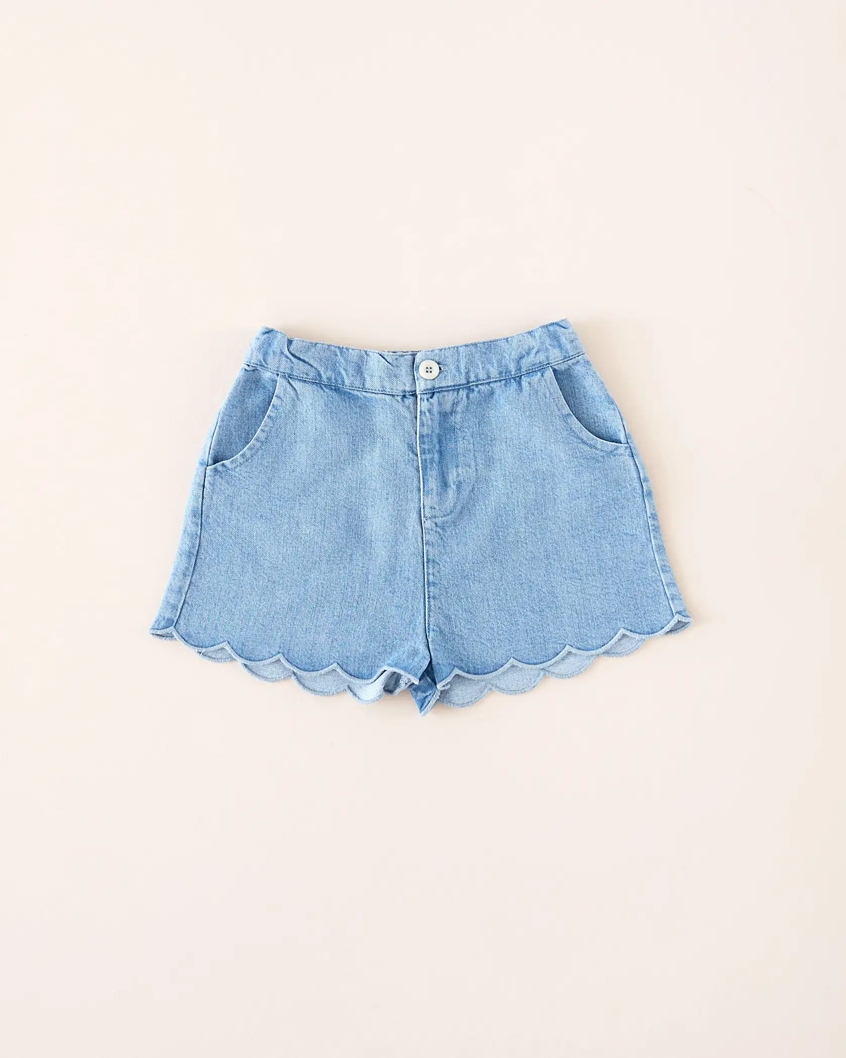Ondas cortas lyocell denim