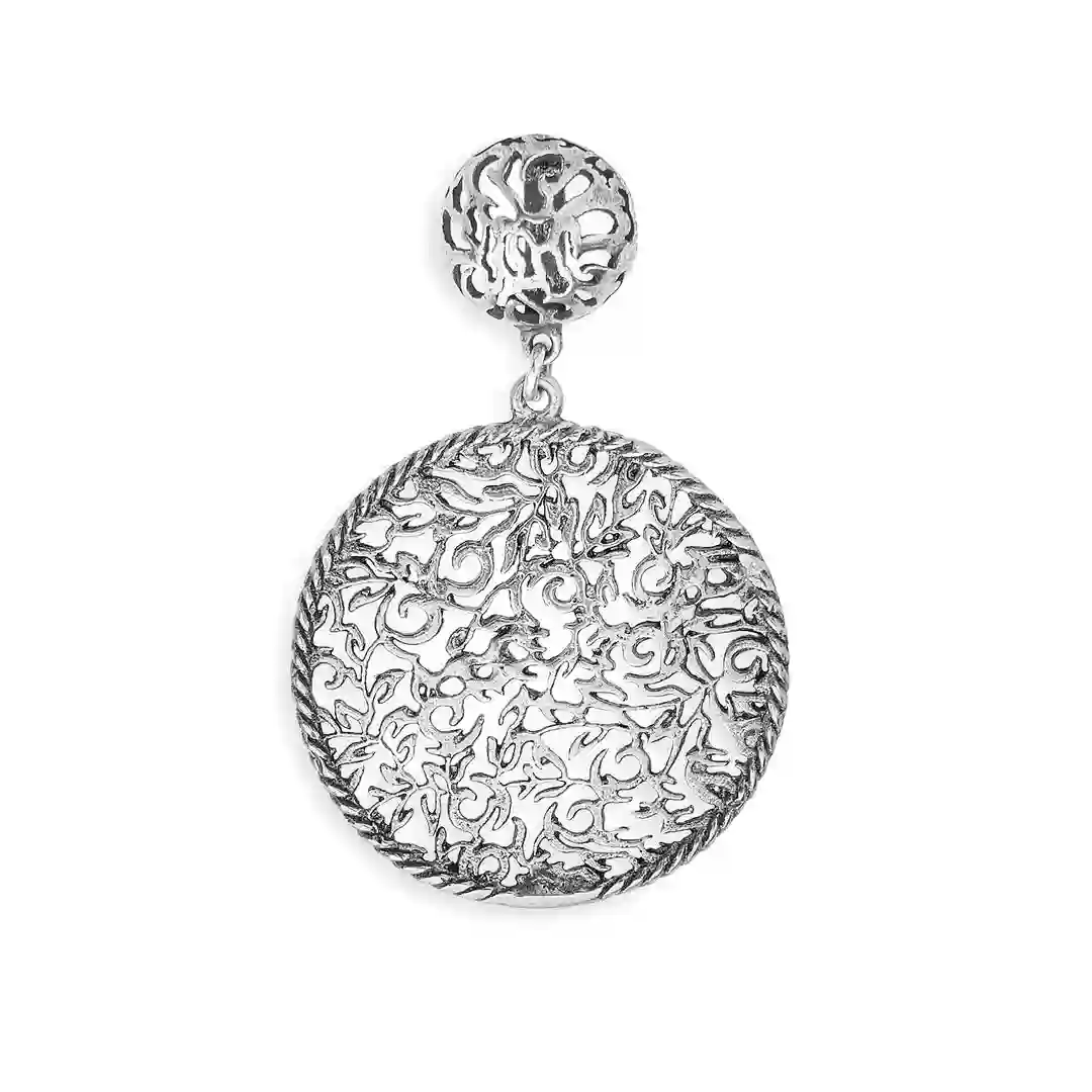 Pendiente Mujer Filigrana Plata