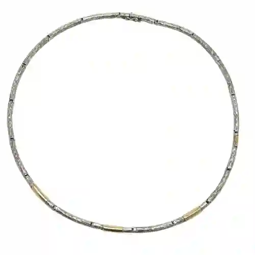 Gargantilla Styliano Plata y Oro