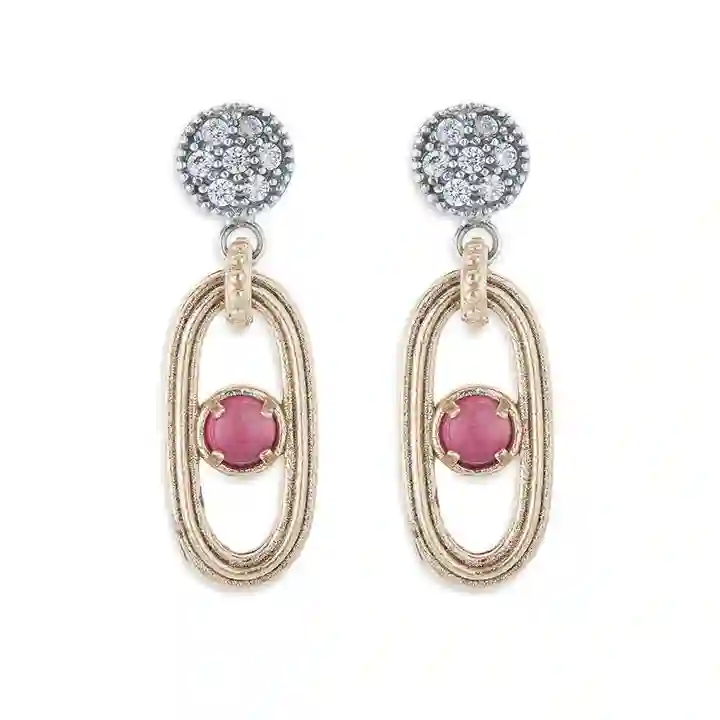 Pendientes Platadepalo We104a
