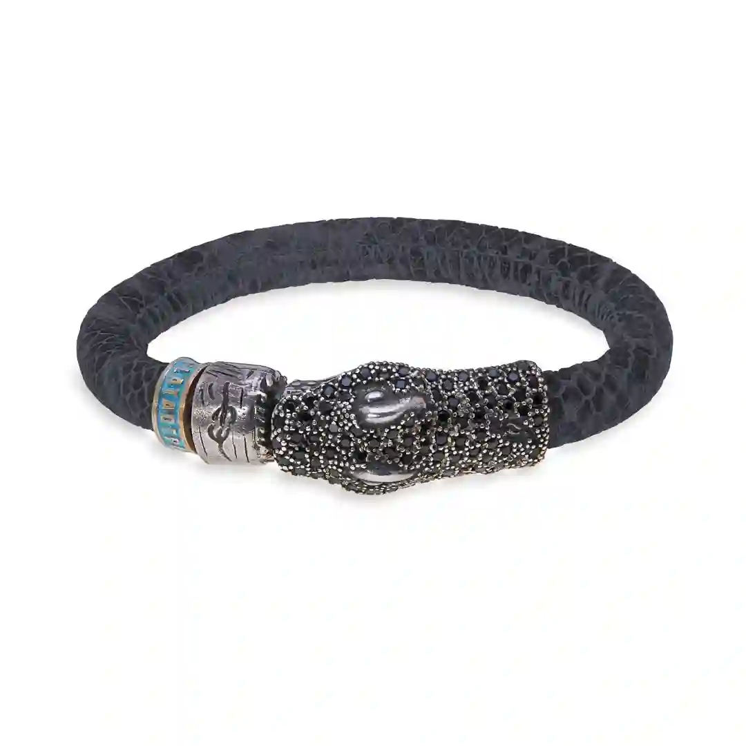 Pulsera Serpiente Platadepalo WB268N
