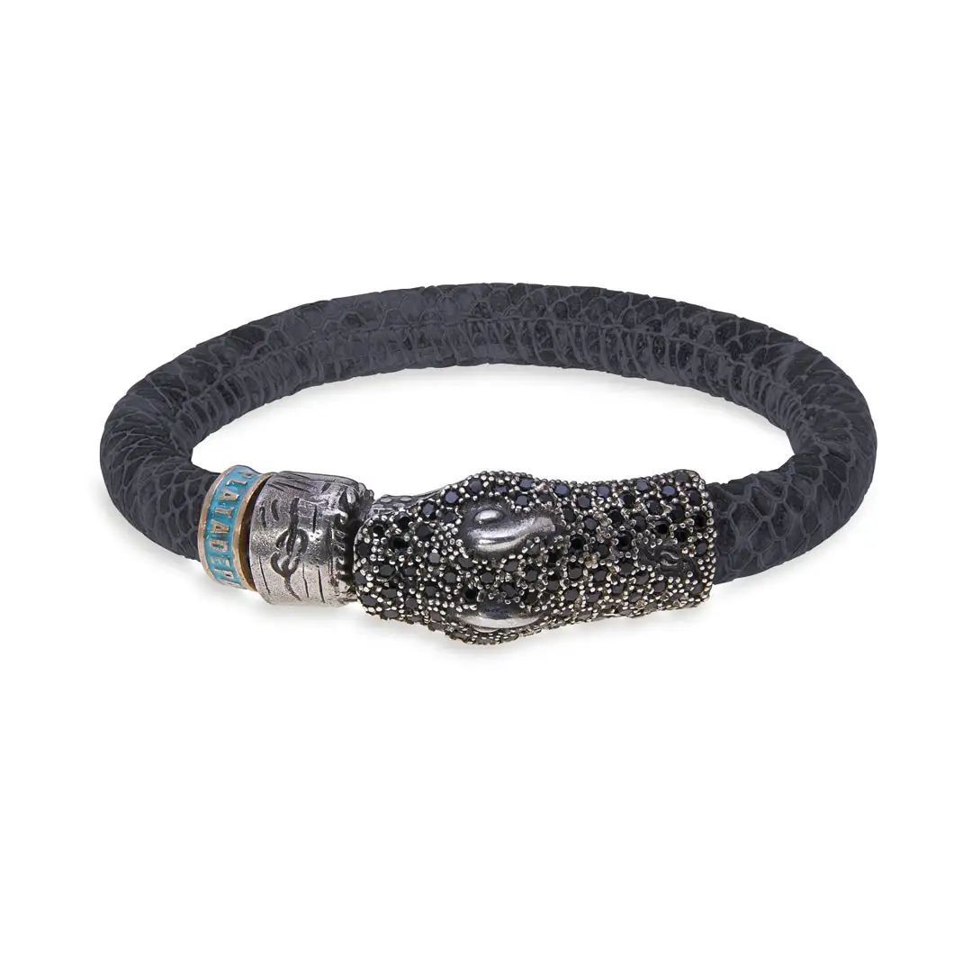 Pulsera Serpiente Platadepalo WB268N