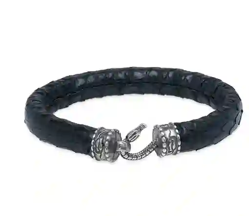 Pulsera Serpiente Platadepalo WB268M