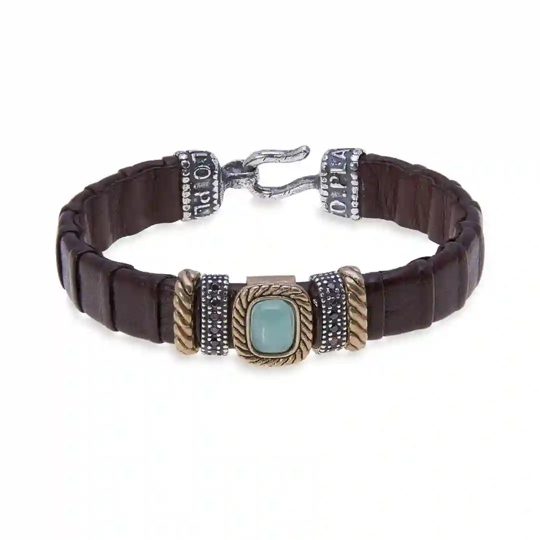 Pulsera Platadepalo "New" R/WB263M