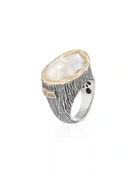 Anillo styliano perla barroca