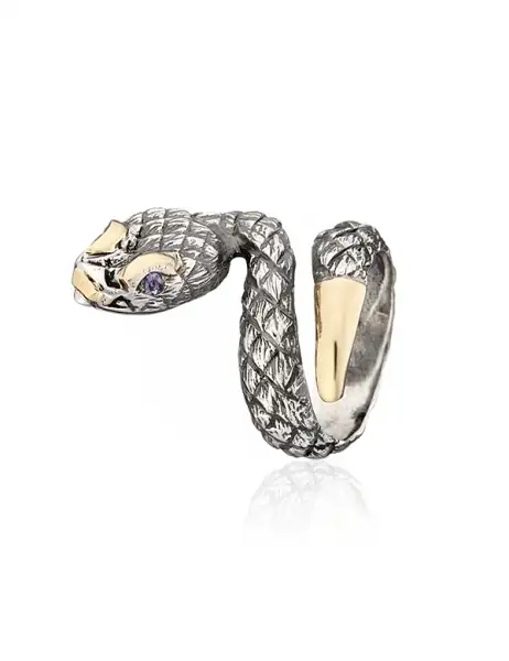 Anillo gabriela styliano serpiente