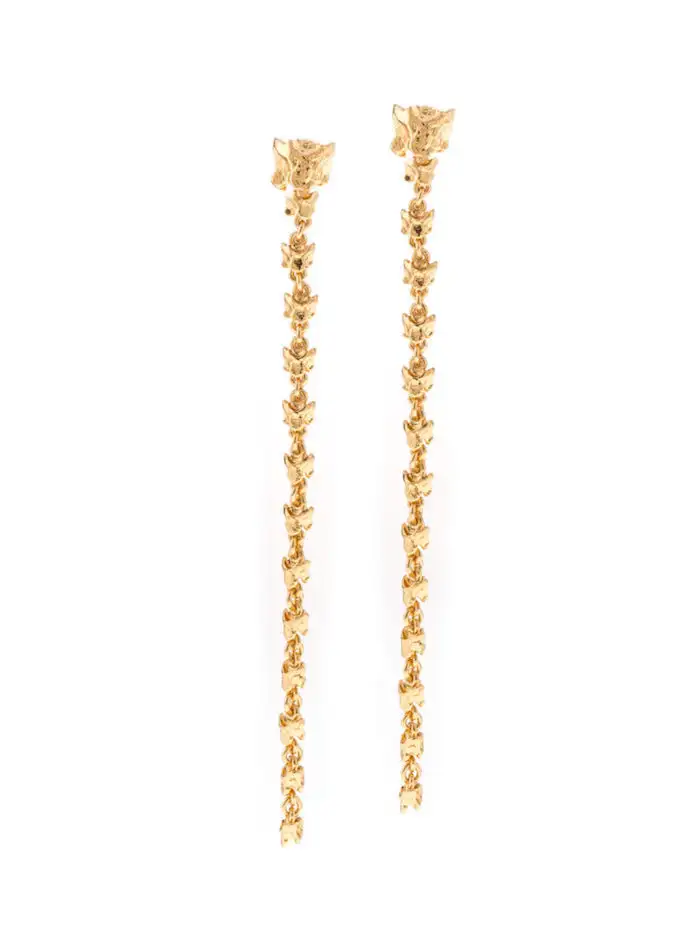 NANO BONE ORO EARRINGS