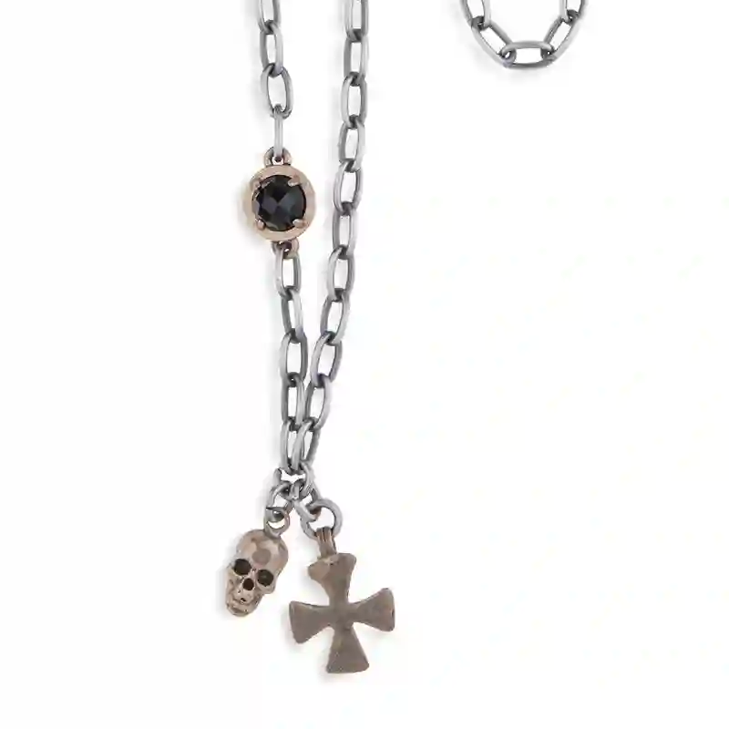 Collar calavera can15b
