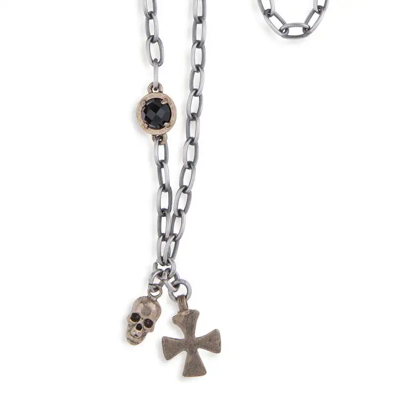 Collar calavera can15b