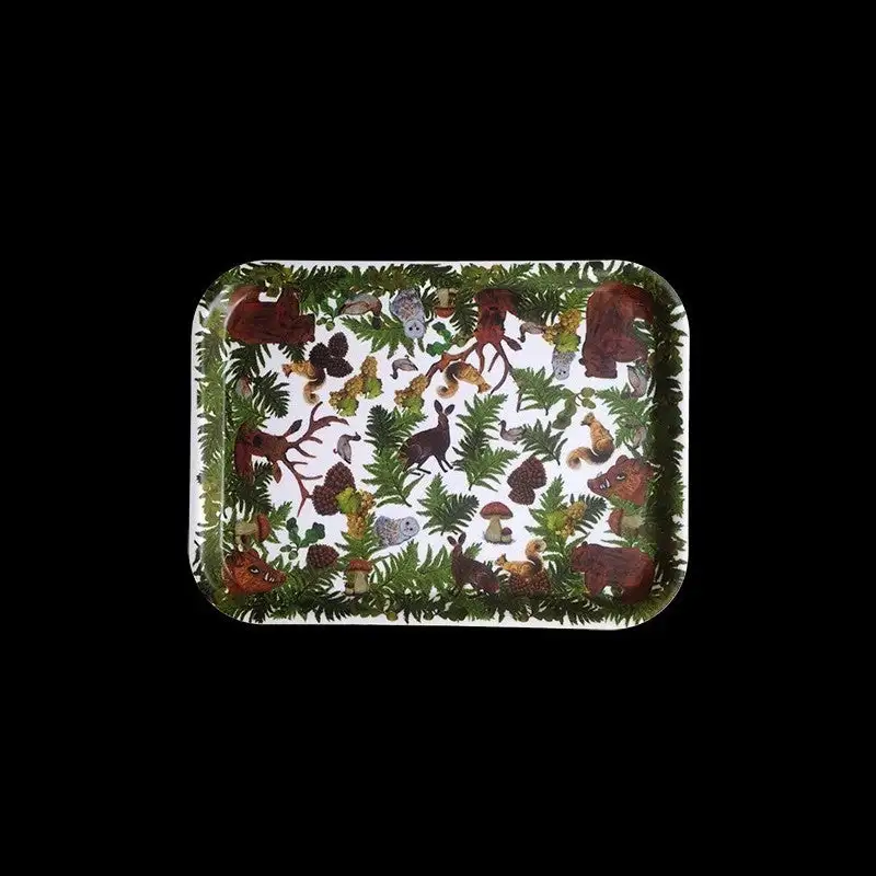 Bandeja pequeña de madera