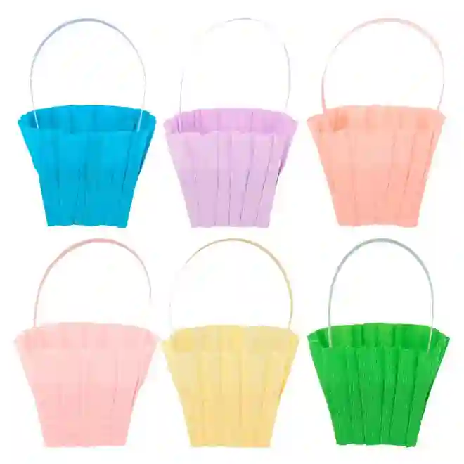 Cestitas colores pastel