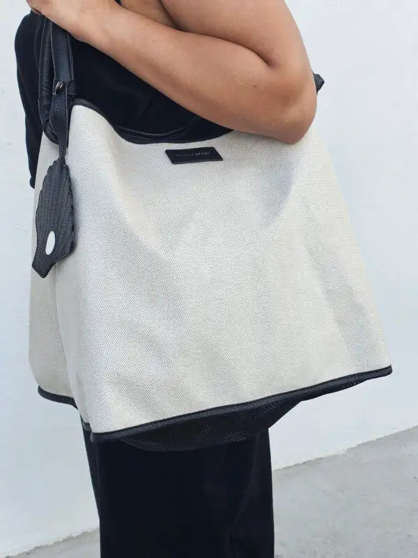 Bolso de playa premium negro - Imagen 2