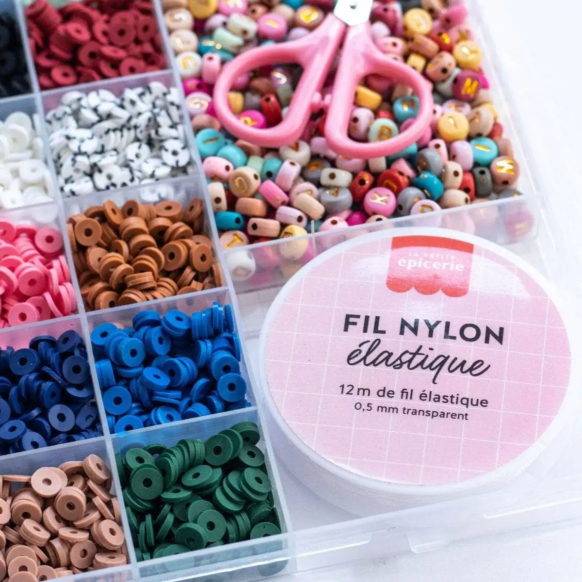 16 mm heishi bead colors - Nature - Image 4